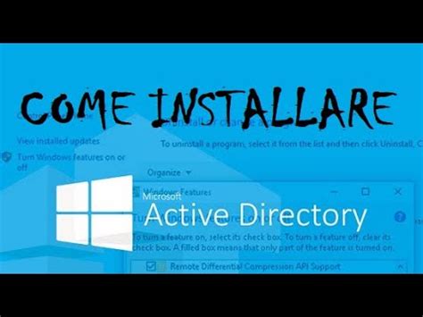 Come installare active directory mmc su windows 7